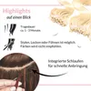 hair2heart Microring Extensions Echthaar Gewellt - 25 Produktbild-Vorschau 5