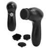 A black electric shoe polisher with multiple brush heads displayed against a white background. Náhled obrázku produktu