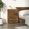 vidaXL Nočný stolík Smoked Oak 40x36x65 cm Náhľad obrázku produktu 2