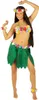 Gonna a foglia Hawaii accessorio costume colore verde - Anteprima dell’immagine prodotto 13