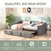INONEFT Dagbed 90x200cm/180x200cm met uitschuifbed, Productafbeelding-voorbeeld 2