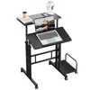 Iropro Bureau assis-debout réglable en hauteur, table Voir les images du produit 1