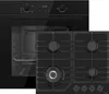 Gasline Einbauherdset GB850-FIB Backofen Gasherd Umluft 69 Produktbild-Vorschau 1
