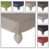 Tischdecke Gartentischdecke Karo Beige 140 cm rund Outdoor Produktbild-Vorschau 4