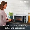 SEVERIN MW 7771 Mikrovlnná trouba 2 v 1 Náhled obrázku produktu 9