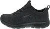 Side view of a black Skechers sneaker. Náhľad obrázku produktu
