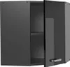 Eckhängeschrank Vicco R-Line Schwarz Hochglanz 57 cm, Model Produktbild-Vorschau 4