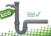 KIRCHHOFF ECO SAVE Siphon Küchenspüle, Abfluss für Spüle Produktbild-Vorschau 2