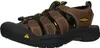 A single brown KEEN sandal is shown against a white background. Produktbild-Vorschau