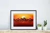MuchoWow® MuchoWow® Gerahmtes Poster Palme - Sonne - Vogel Produktbild-Vorschau 6