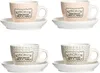 Ritzenhoff 4er Set Retro Kitchen Espressotasse 80ml Produktbild-Vorschau 1