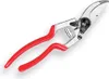 A pair of red and silver pruning shears on a white background. Náhled obrázku produktu