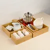 Schubladen Organizer Box 8er Set - Aus nachhaltigemBambus Produktbild-Vorschau 8