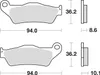 Set di pastiglie freno TRW MCB707 R1200C BMW259C Anteprima dell’immagine prodotto 3