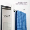 Bremermann gamma bagno PIAZZA - portasciugamani per porte Anteprima dell’immagine prodotto 2