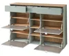 Schuhschrank >Bari< in Schilfgrün matt, MDF, Produktbild-Vorschau 3