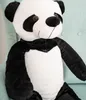 Gustaw medvěd panda velký XXL (černobílý, 90 cm) - plyšový Náhled obrázku produktu 4