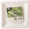 PAPSTAR Zuckerrohr-Teller "pure" eckig 155 x 155 mm weiß 50 Produktbild-Vorschau 6