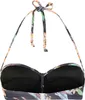 LASCANA Bügel-Bandeau-Bikini-Top Malia anthrazit-bedruckt Produktbild-Vorschau 2