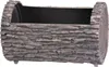 Pot de fleurs Strend Pro Woodeff, noyer, 22x35 cm, Voir les images du produit 1