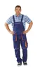 Größe 106 Unisex Planam Basalt Neon Latzhose marine orange Produktbild-Vorschau 6