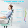 Kancelářská židle - Ergonomická kancelářská židle - Otočná Náhled obrázku produktu 8