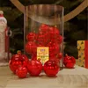30tlg. Christbaumkugeln / Weihnachtskugeln rot Ø 4/5/6/7cm Produktbild-Vorschau 1