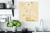 MuchoWow® Poster Karte - Erfurt - Jahrgang - Karte 50x50 cm Produktbild-Vorschau 3