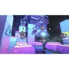 A 3D rendered scene from a video game, featuring floating platforms and robotic characters in a cosmic environment. Produktbild-Vorschau
