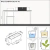 LECHUZA BALCONERA, Květináč, Volně stojící, Polypropylen Náhled obrázku produktu 10