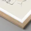 Gerahmtes Poster - Rahmen in heller Eiche - Minimalismus Produktbild-Vorschau 2