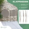 KESSER® Bistroset 3-teilig Bistrotisch mit 2 klappbaren Produktbild-Vorschau 3