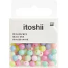 Rico Design itoshii Perlen Set Rainbow Pastell 80 Stk 6 mm Produktbild-Vorschau 2