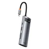 Baseus Metal Gleam 7in1 Hub, USB-C zu 3x USB 3.0 + HDMI Produktbild-Vorschau 5