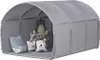 Tente tunnel Vitalispa Kubby Gris 100x80cm avec fenêtre, Voir les images du produit 5
