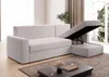 AX LIVING Karaman Schlafsofa mit Bettkasten Eckcouch Sofa Produktbild-Vorschau 3
