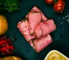 Food-United Schinken geräuchert vom Rind 500g geschnitten Produktbild-Vorschau 5