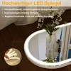 Koonmi LED Ganzkörperspiegel 180 x 76 cm stabiler Rahmen Produktbild-Vorschau 2