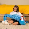 Eule Svilanit Sohn Mark - 3 in 1 - Spielzeug, Decke und Produktbild-Vorschau 2