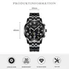Quarzuhr Quarzuhr Armbanduhr Edelstahl Herren Uhr, Produktbild-Vorschau 2