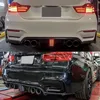 Labbro diffusore paraurti posteriore con LED - Per BMW F80 Anteprima dell’immagine prodotto 7