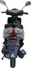 Motorroller Sonic 50 cmm 45 km/h, Euro 5, silber-schwarz GT Produktbild-Vorschau 10