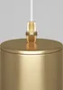 Lampa wisząca FOCUS matowa złota 1xGU10x50W aluminium Podgląd zdjęcia produktu 4