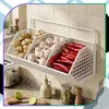 Witte wandorganizer met 3 vakken, ophangkorting voor de Productafbeelding-voorbeeld 7