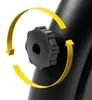 Rebel RBA-1020 Cyclette riabilitativa con display LCD, nera Anteprima dell’immagine prodotto 8