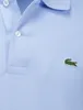 Polo azzurro Lacoste Classic Fit Anteprima dell’immagine prodotto 9