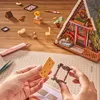 Puzzle en bois 3D Rolife DIY « Cabane à toit en A » Voir les images du produit 5