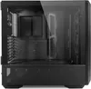 An empty computer case with a glass side panel. Produktbild-Vorschau