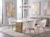 FineBuy Chaise de salle à manger Tulpe, rembourrée de Voir les images du produit 2