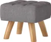 Fußhocker mit Polsterung, Sitzhocker, Produktbild-Vorschau 1
